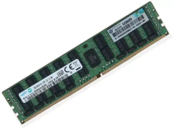 hpe 32gb (1*32gb) 4rx4 pc4-17000p-l ddr4-2133mhz lrdimm 726722-b21