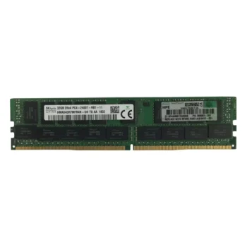 Hpe 32gb (1*32gb) 2rx4 pc4-19200t-r ddr4-2400mhz rdimm 805351-b21