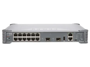 Juniper EX 2300-C Compact Fanless  EX2300-C-12P 12-port 10/100/1000BASE-T PoE+ Ethernet Switch with 2 x 1/10GbE SFP/SFP+ uplink ports