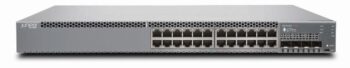 Juniper EX3400-24P Juniper network switch Managed Gigabit Ethernet (10/100/1000) Power over Ethernet (PoE) 1U