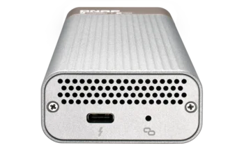 QNAP QNA-T310G1S Connect to 10GbE SFP+ networks over Thunderbolt™ 3