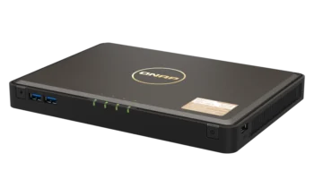 QNAP TBS-464-8G All-flash NASbook in your briefcase!