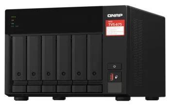 QNAP TVS-675 Cost-efficient 8-core 2.5GbE NAS - TVS-675-8G