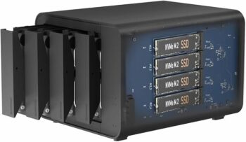 TerraMaster d8-hybrid 8-Bay Hybrid RAlD Enclosure